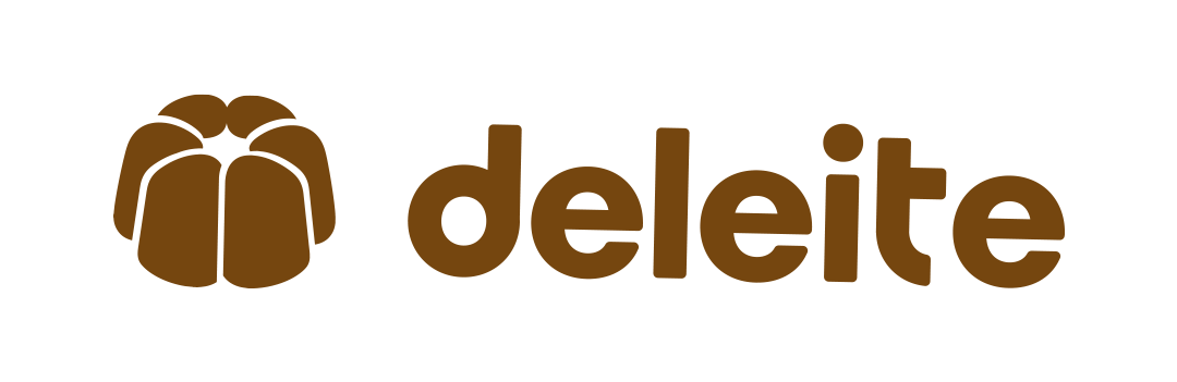 LOGO DELEITE - MARROM